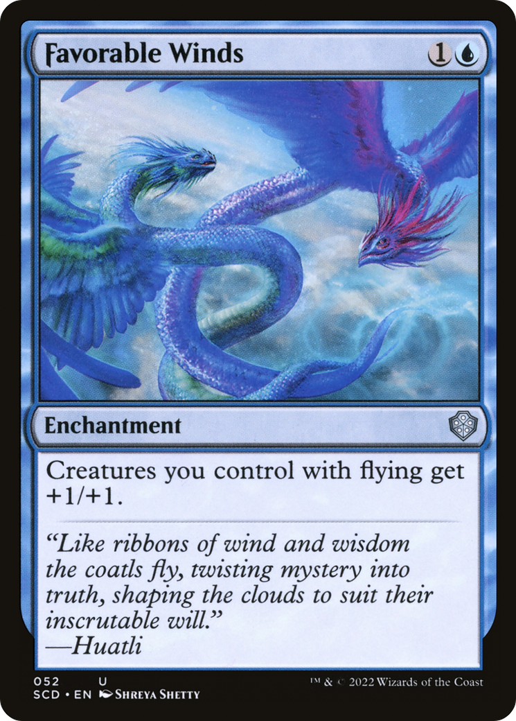 Vents favorables [Decks Starter Commander] 