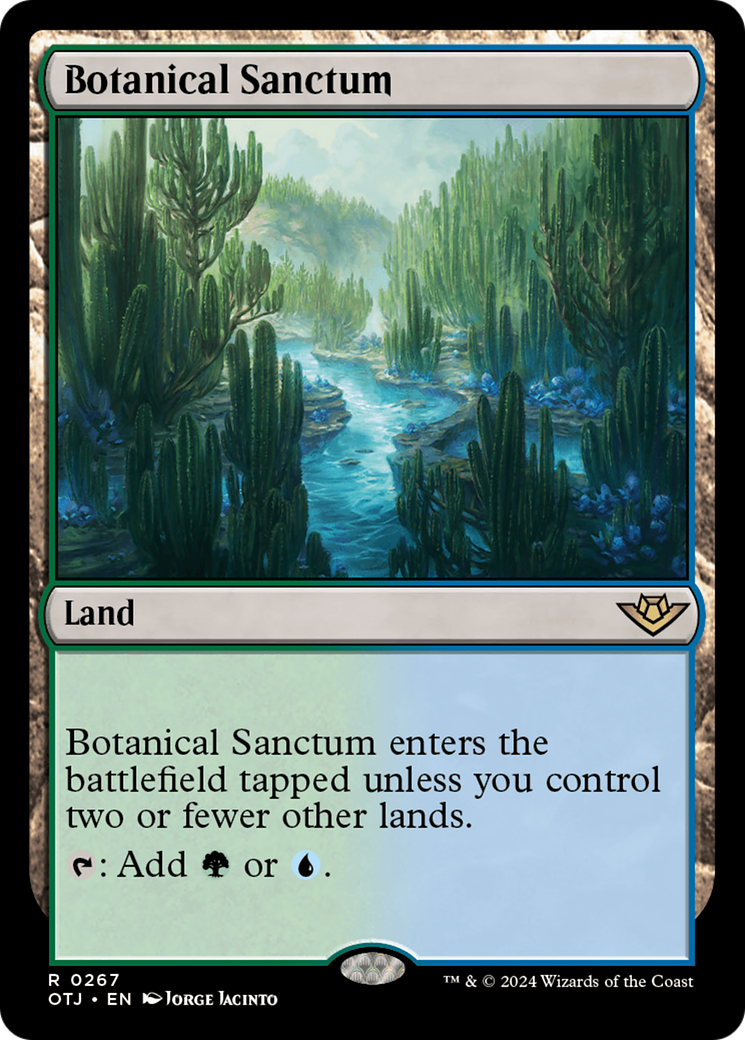 Sanctuaire botanique [Hors-la-loi de Thunder Junction] 