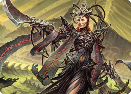 Carte d'art du porteur du testament [Phyrexia : All Will Be One Art Series] 