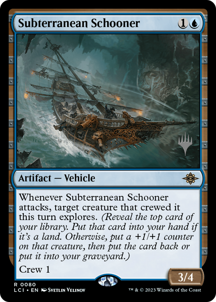 Goélette souterraine (Pack promotionnel) [Les cavernes perdues d'Ixalan Promos] 