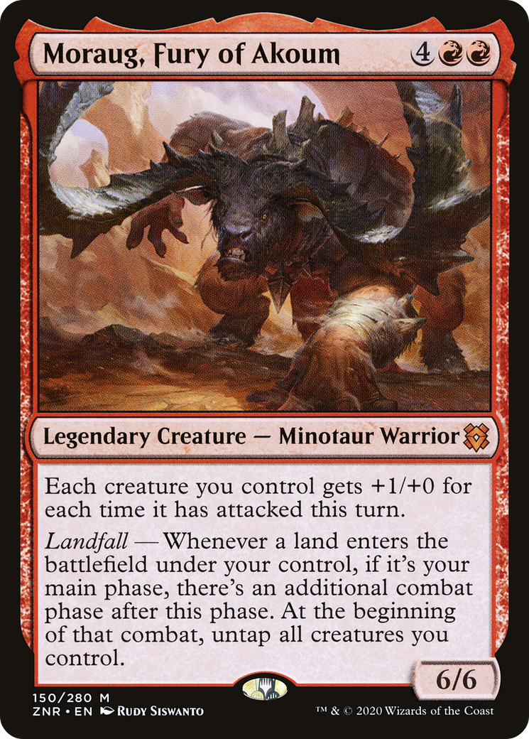 Moraug, Furie d'Akoum [Zendikar Rising] 