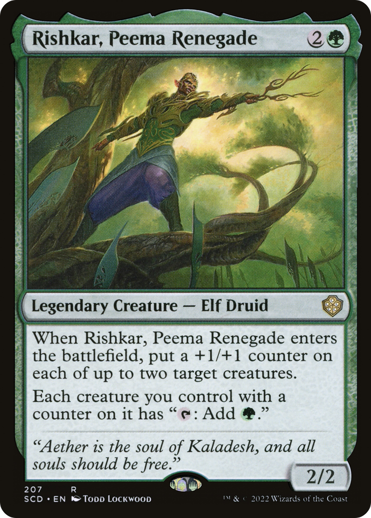 Rishkar, Peema Renegade [Decks de commande de démarrage] 