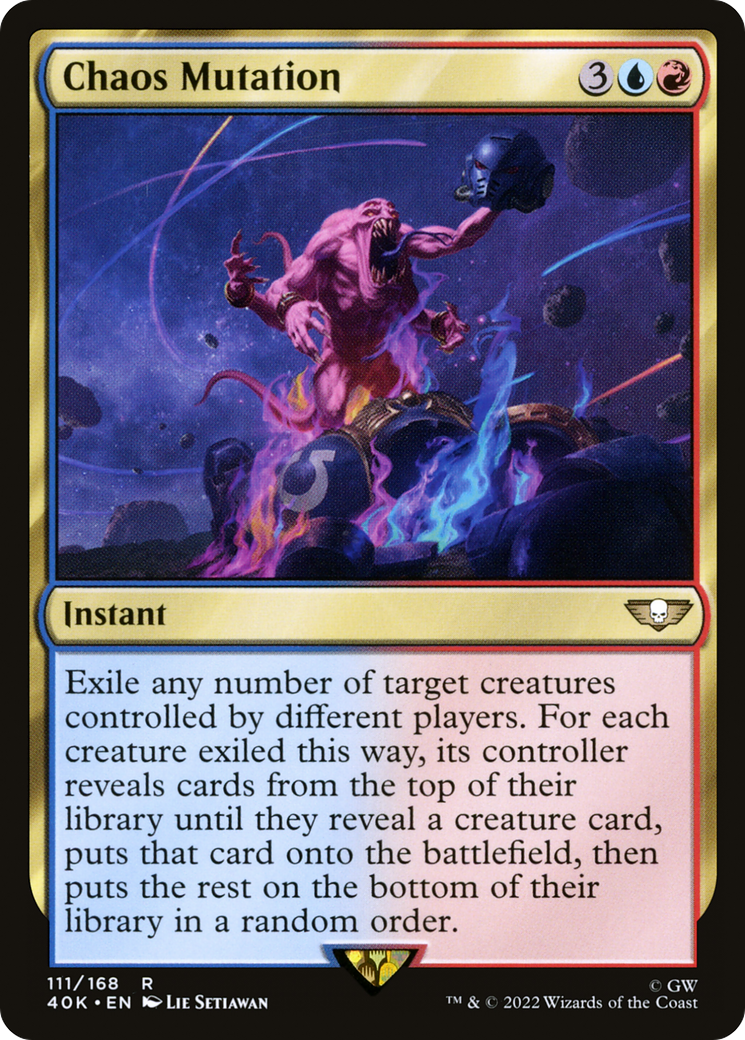 Mutation chaotique [Warhammer 40,000] 