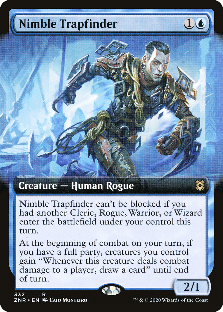Nimble Trapfinder (Art étendu) [Zendikar Rising] 