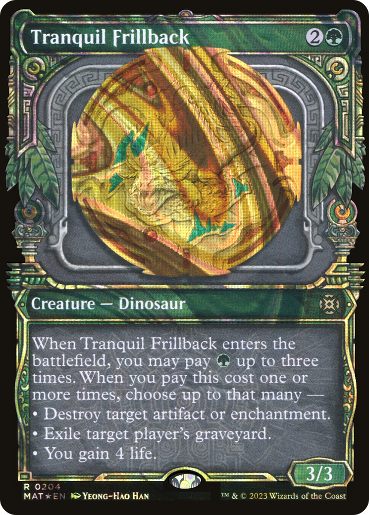 Tranquil Frillback (Showcase Halo Foil) [Marche de la machine : les conséquences] 