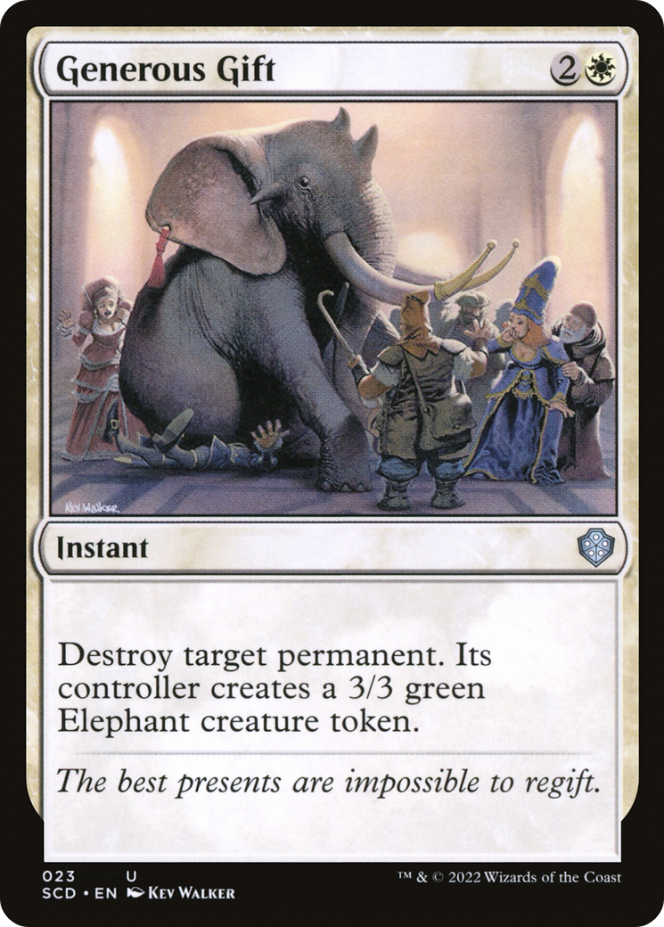 Cadeau généreux [Decks Commander de démarrage] 