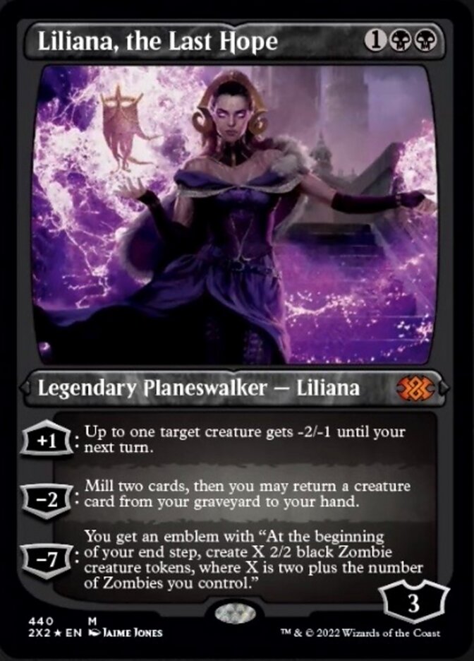 Liliana, le dernier espoir (Foil Etched) [Double Masters 2022] 