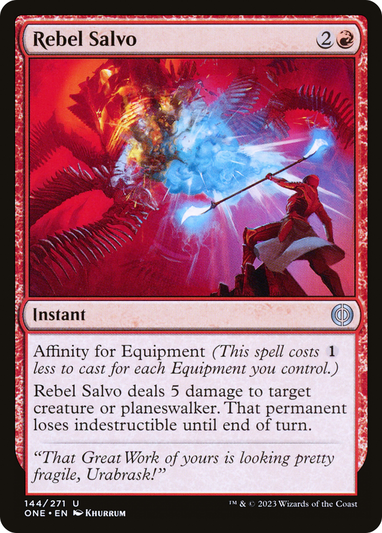 Rebel Salvo [Phyrexia : Tous seront un] 