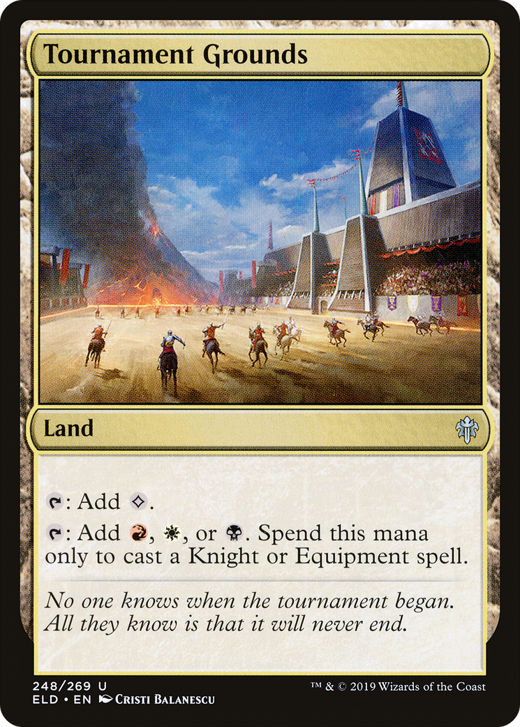 Terrain du tournoi [Trône d'Eldraine] 