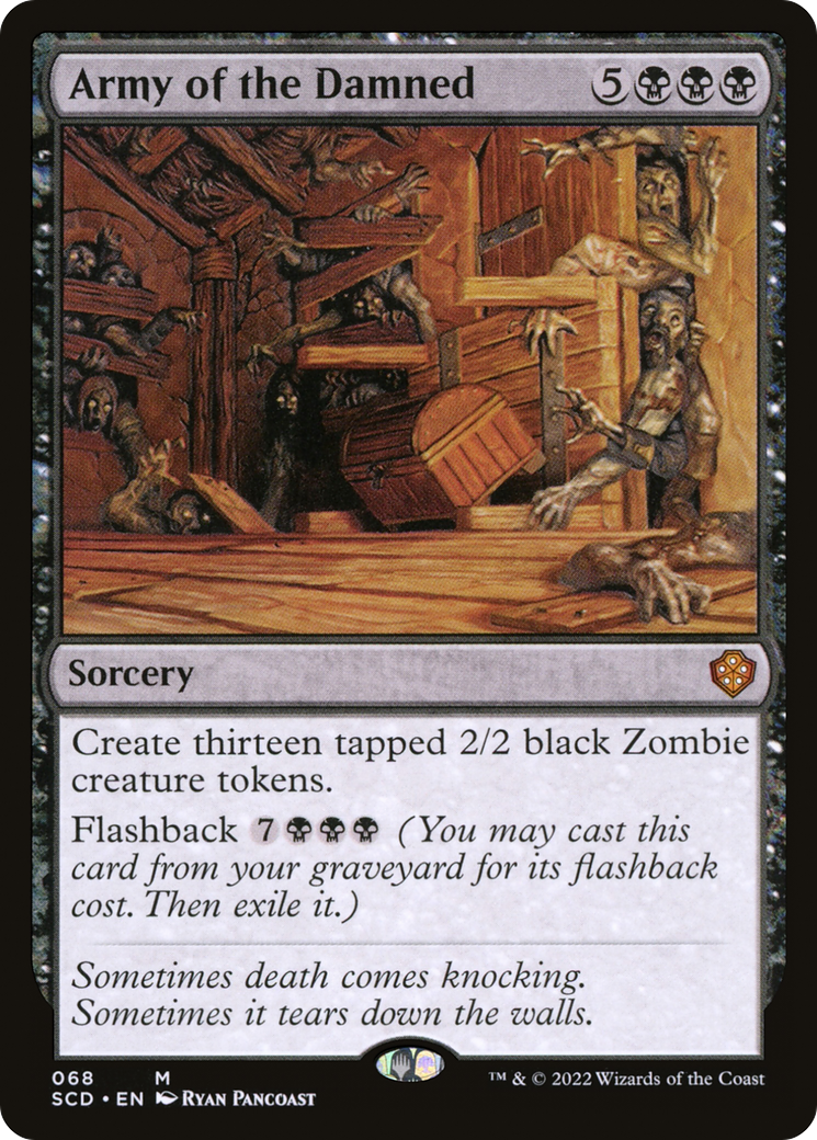 Armée des Damnés [Decks Starter Commander] 