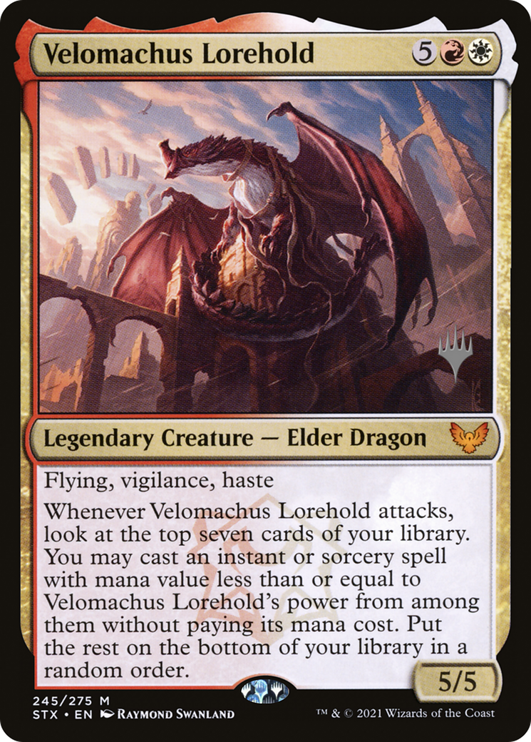 Velomachus Lorehold (Pack promotionnel) [Strixhaven : Promos de l'École des Mages] 