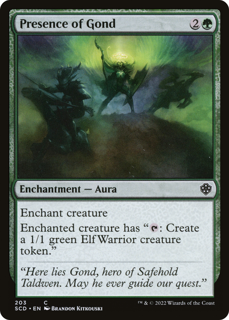 Présence de Gond [Starter Commander Decks] 