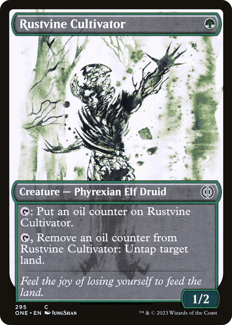Cultivateur de Rustvine (Showcase Ichor) [Phyrexia : Tous seront un] 