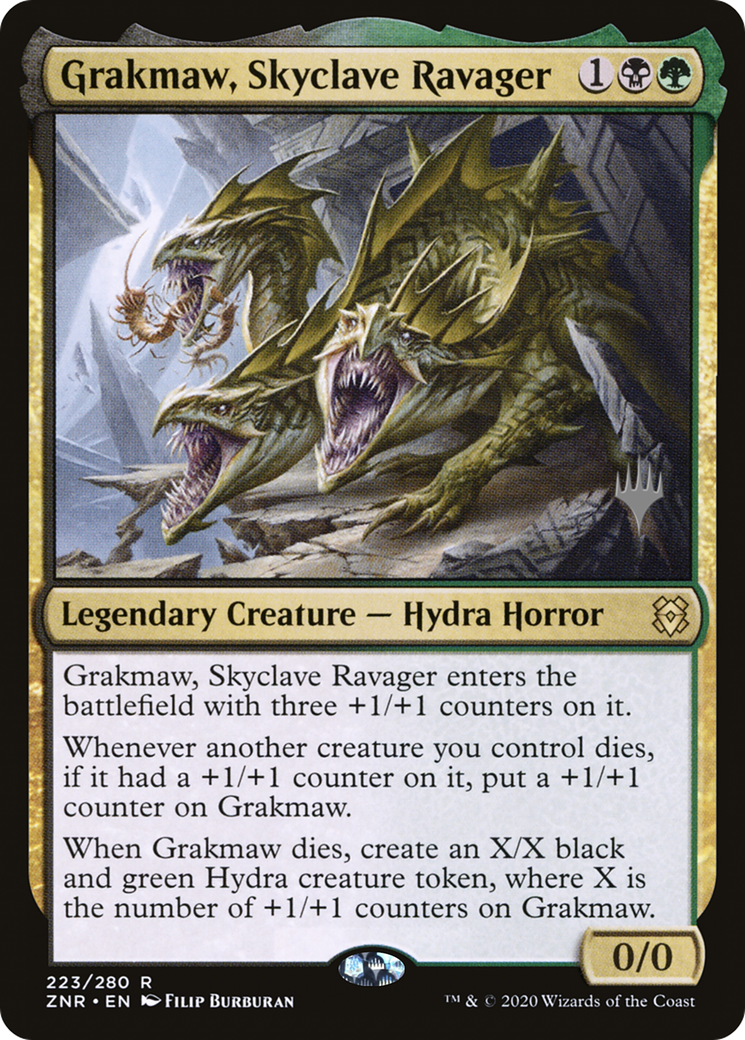 Grakmaw, Skyclave Ravager (Pack promotionnel) [Zendikar Rising Promos] 