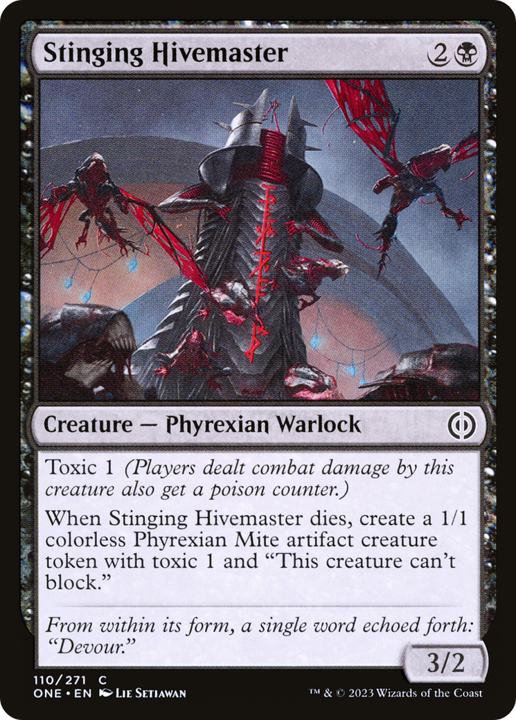 Maître de ruche piquant [Phyrexia : Tous seront un] 