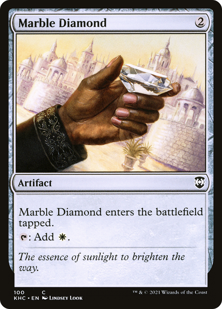 Diamant de marbre [Commandant Kaldheim] 