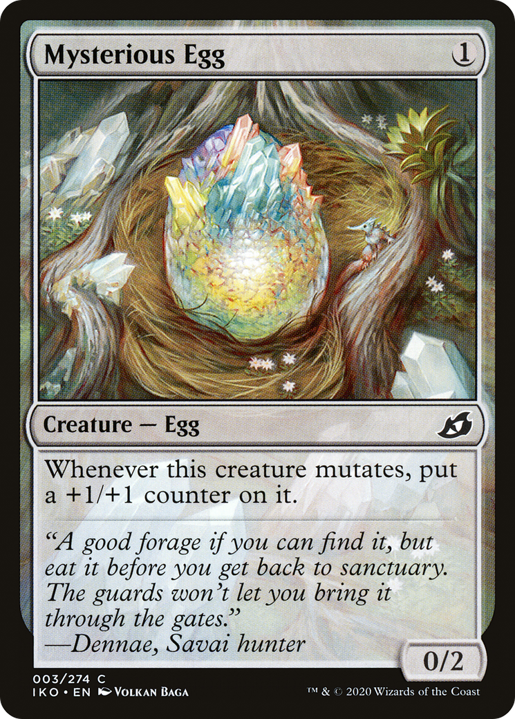 Oeuf mystérieux [Ikoria : repaire des béhémoths] 