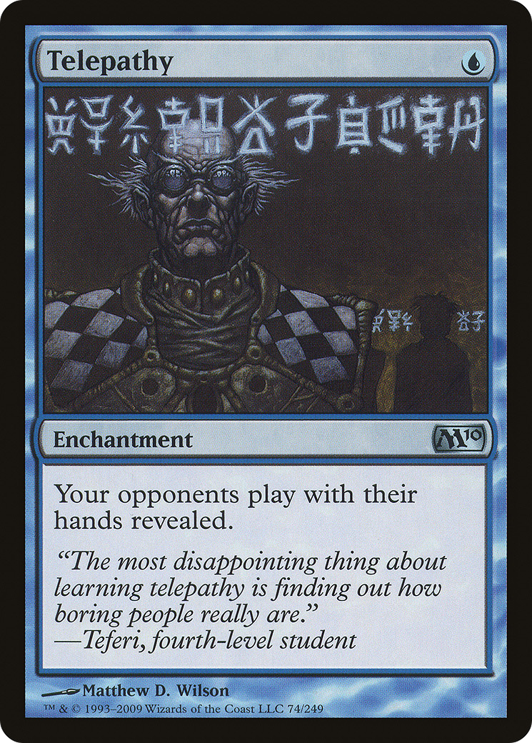 Telepathy (M10-074) - Magic 2010
