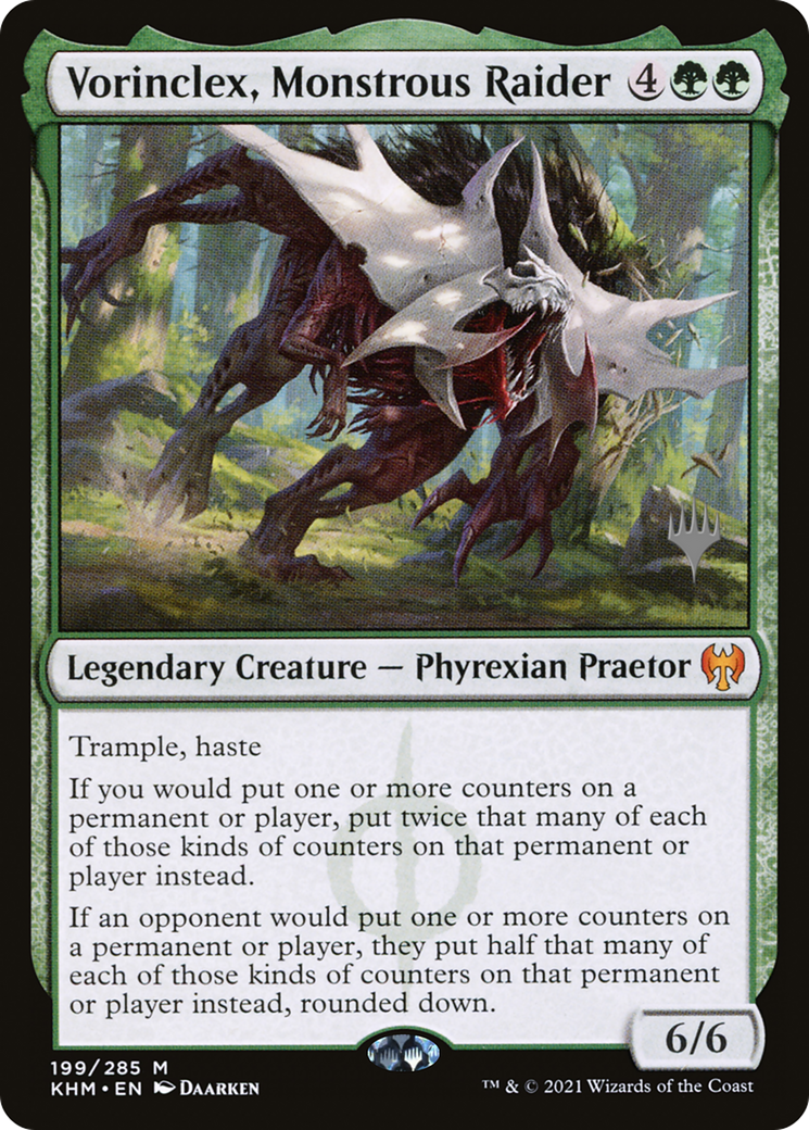 Vorinclex, Monstrous Raider (Pack promotionnel) [Kaldheim Promos] 