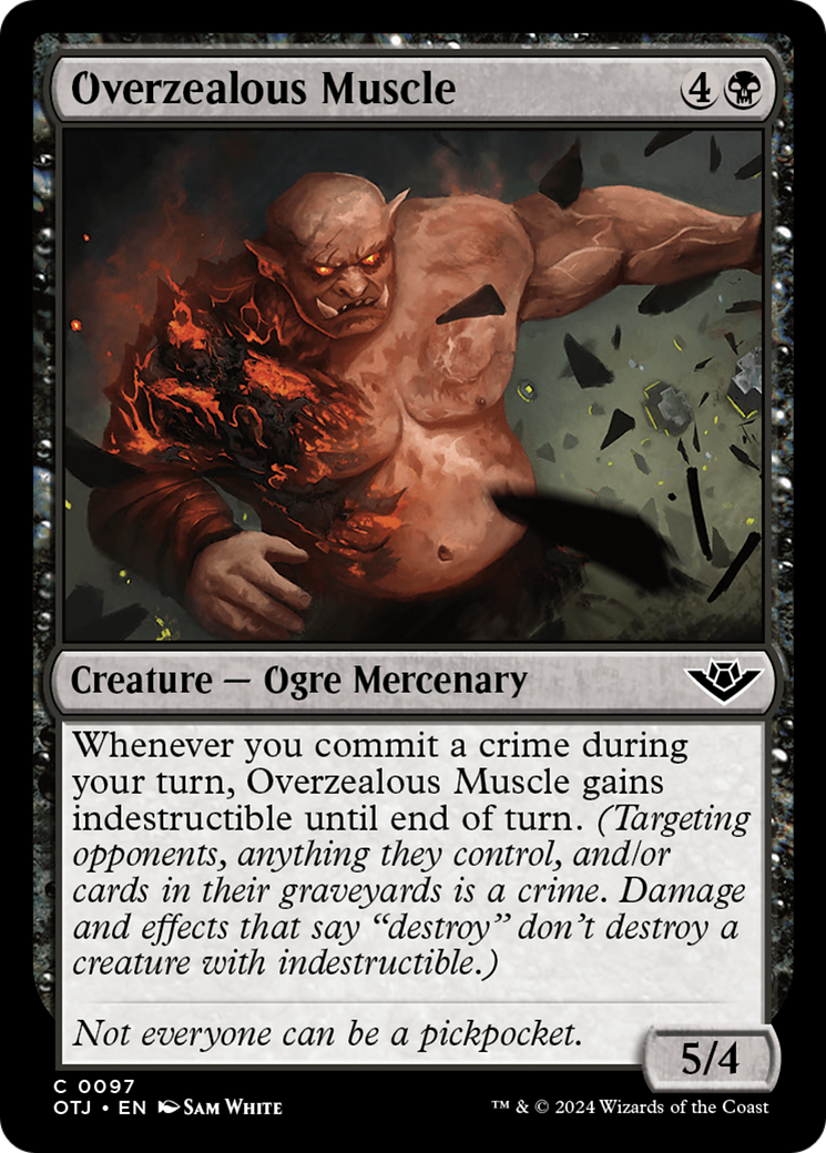 Muscle trop zélé [Hors la loi de Thunder Junction] 