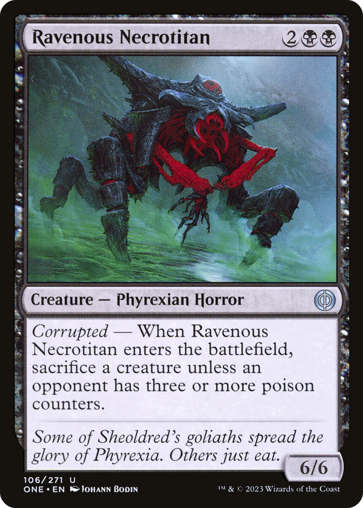 Nécrotitan vorace [Phyrexia : Tous seront un] 