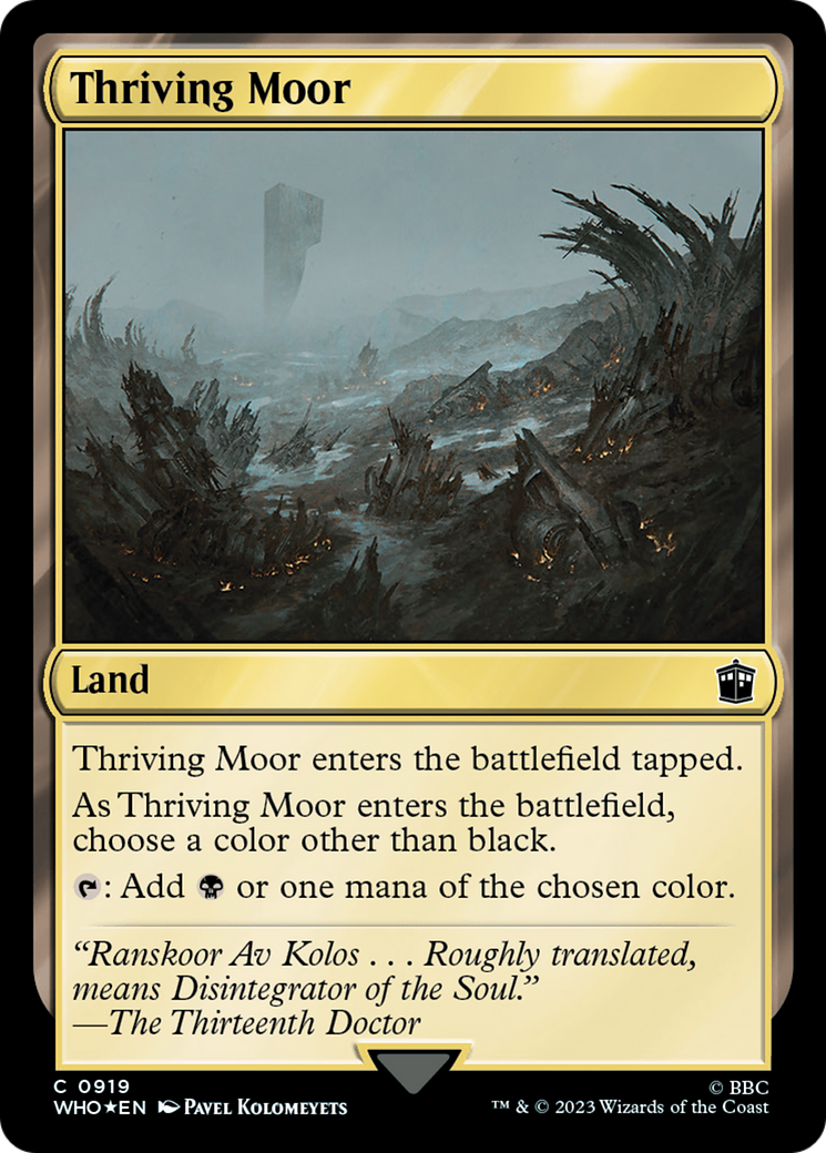 Moor prospère (Surge Foil) [Doctor Who] 