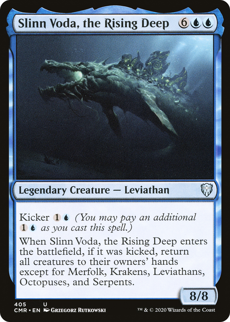 Slinn Voda, la profondeur montante [Commander Legends] 