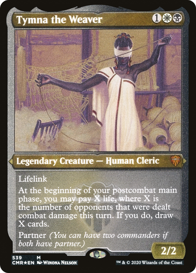 Tymna la tisserande (gravée) [Commander Legends] 