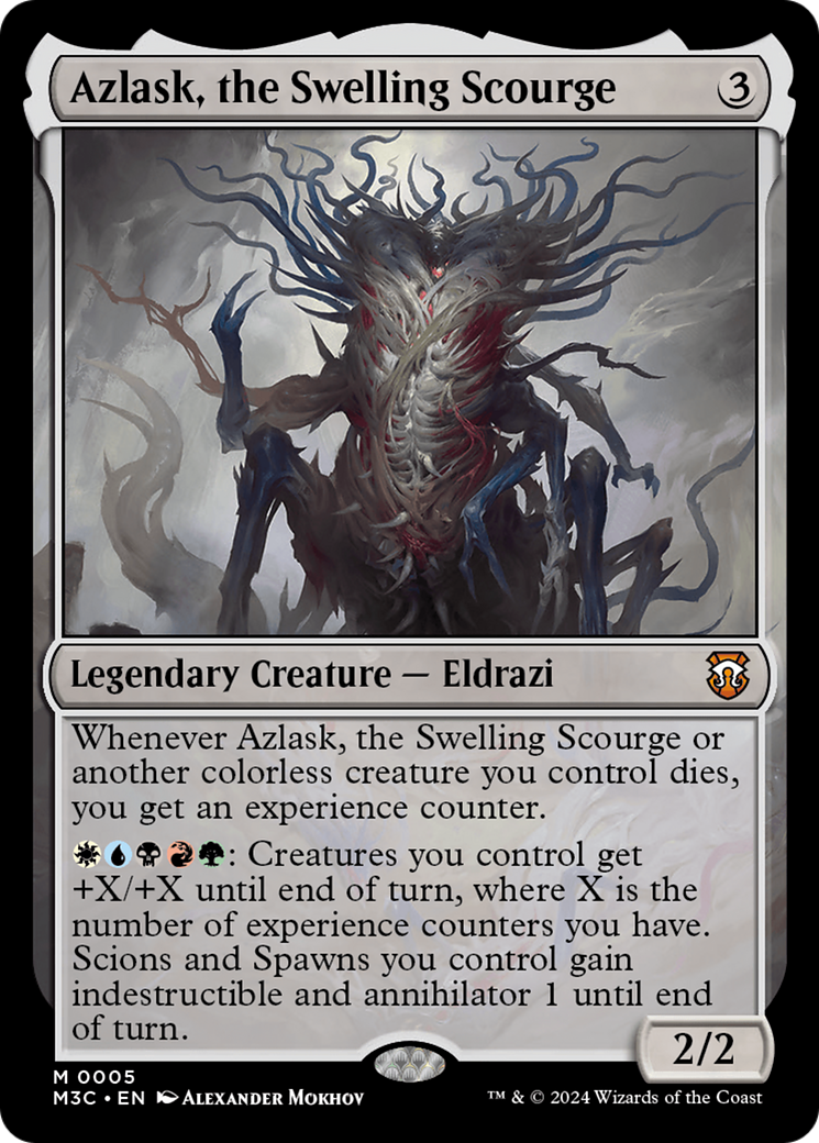 Azlask, le fléau gonflé [Modern Horizons 3 Commander] 