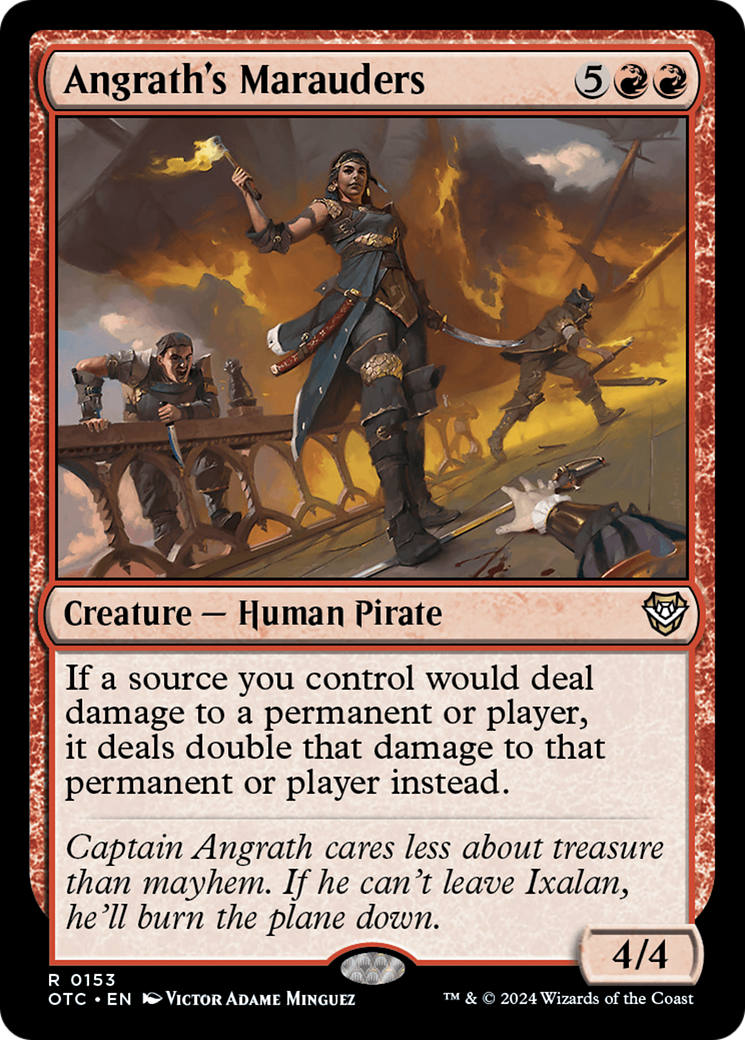 Maraudeurs d'Angrath [Commandant des hors-la-loi de Thunder Junction] 