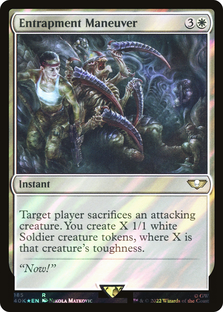 Manœuvre de piégeage (Surge Foil) [Warhammer 40,000] 