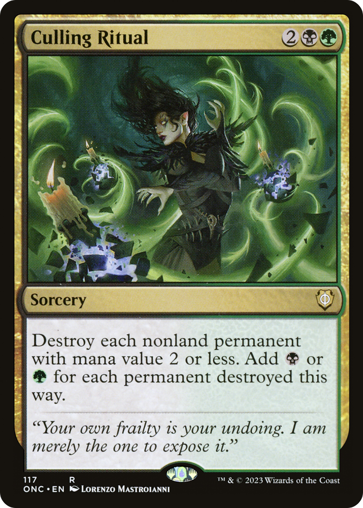 Rituel d'abattage [Phyrexia : Tous seront un seul commandant] 