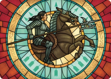 Tori D'Avenant, carte d'art Fury Rider [Dominaria United Art Series] 