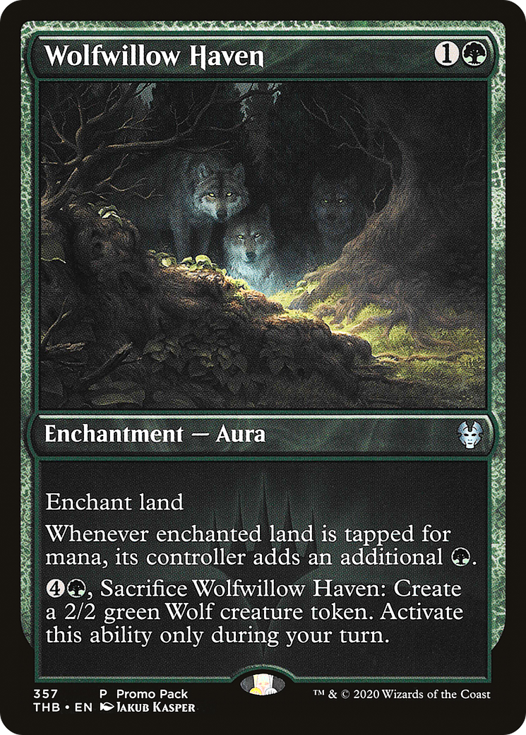 Wolfwillow Haven (Pack promotionnel) [Promotions Theros Beyond Death] 