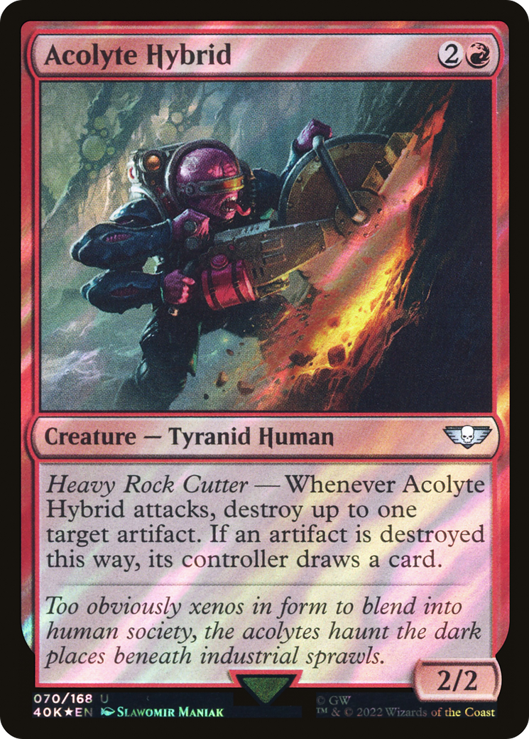 Acolyte hybride (Surge Foil) [Warhammer 40,000] 