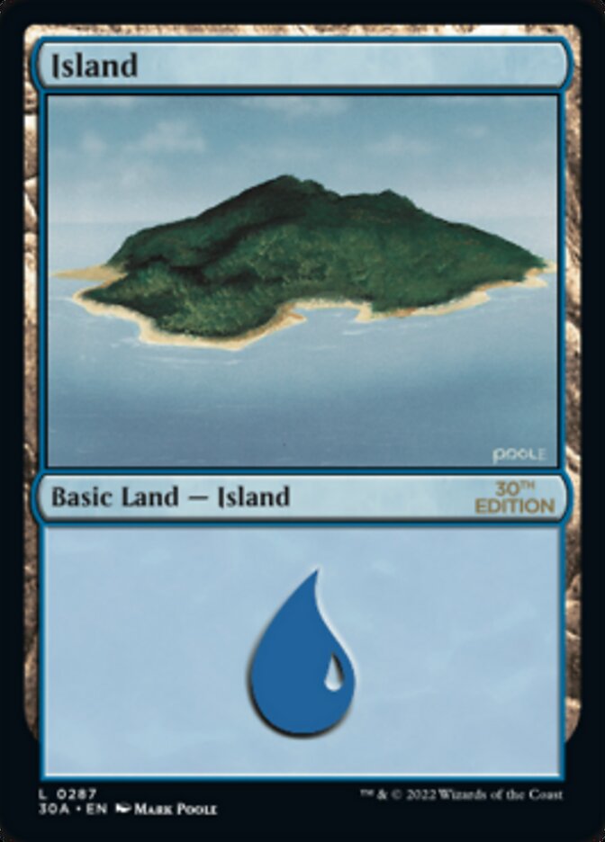 Île (287) [Édition 30e anniversaire] 