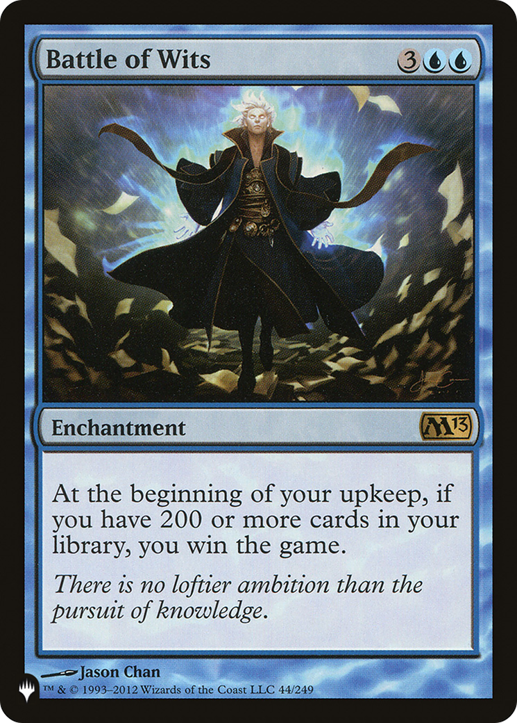 Bataille d'esprit [La liste] 