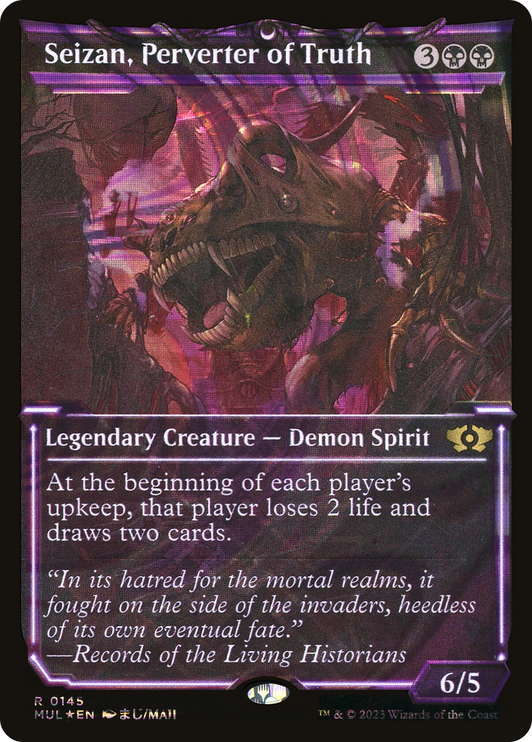 Seizan, pervers de la vérité (Halo Foil) [Multiverse Legends] 