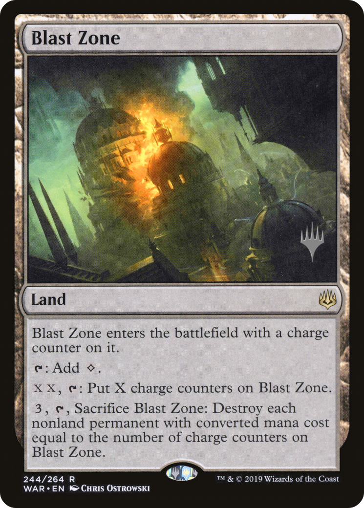 Blast Zone (Pack Promo) [Promotions War of the Spark] 
