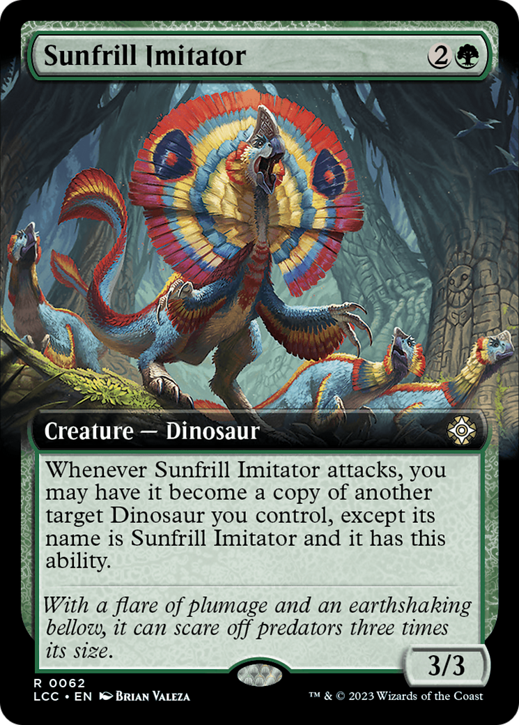 Sunfrill Imitator (Extended Art) [Les cavernes perdues du commandant Ixalan] 
