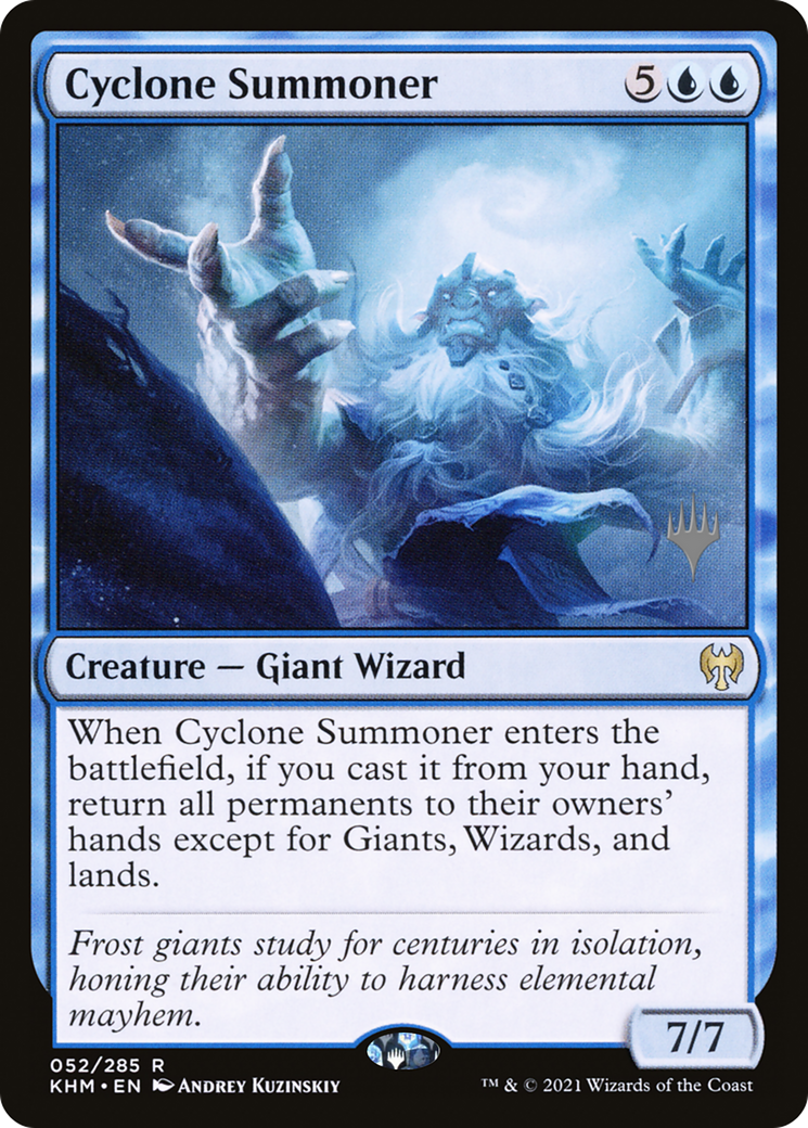 Invocateur Cyclone (Pack Promo) [Promotions Kaldheim] 