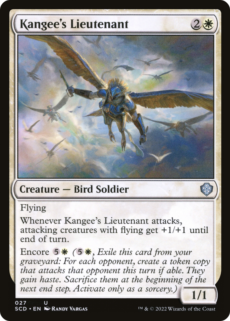 Lieutenant de Kangee [Decks Starter Commander] 