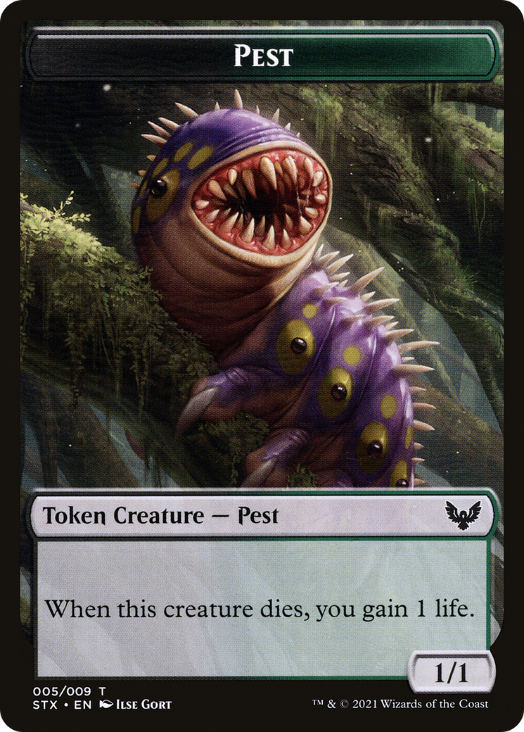 Pest (STX-005) - Strixhaven: School of Mages Tokens