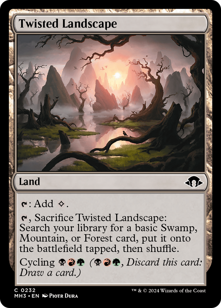 Paysage tordu [Modern Horizons 3] 