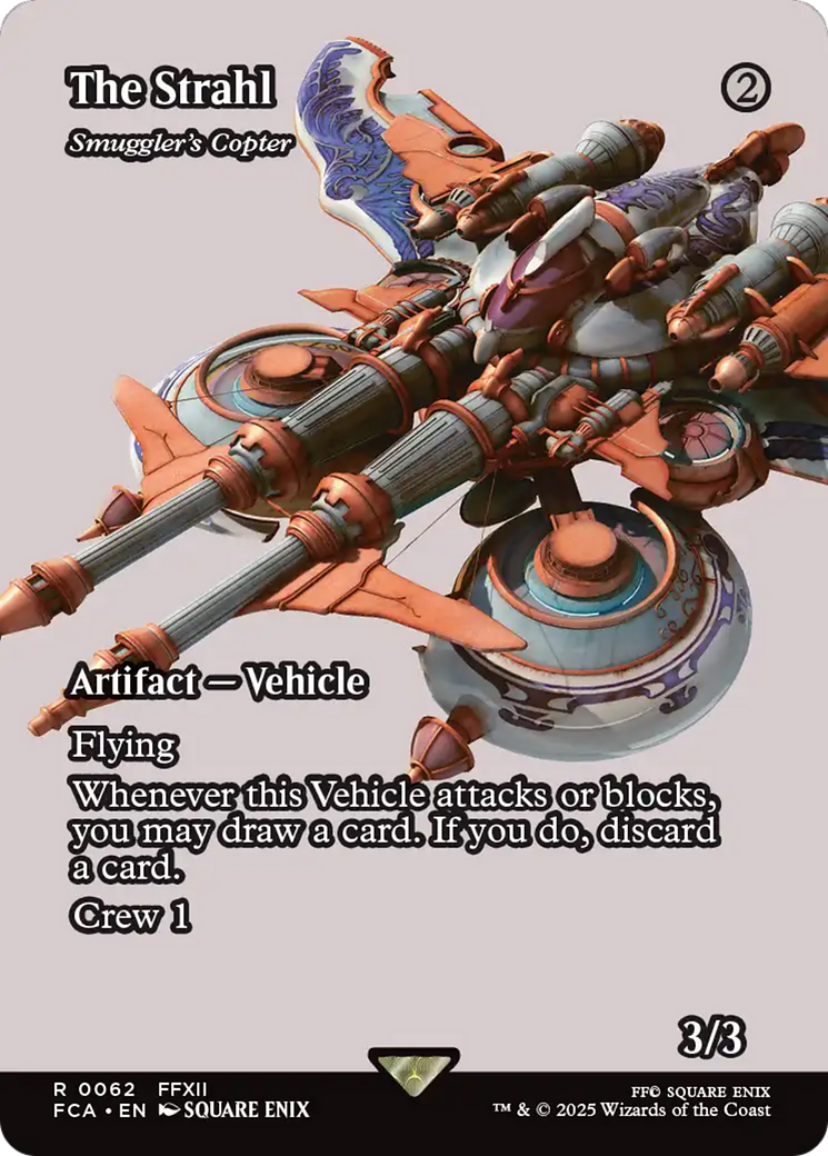 The Strahl - Smuggler's Copter (Showcase) (FCA-062) - FINAL FANTASY: Through the Ages / The Strahl (Borderless)