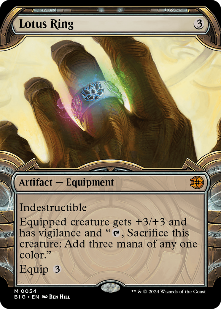 Lotus Ring (Vitrine) [Outlaws of Thunder Junction: The Big Score] 