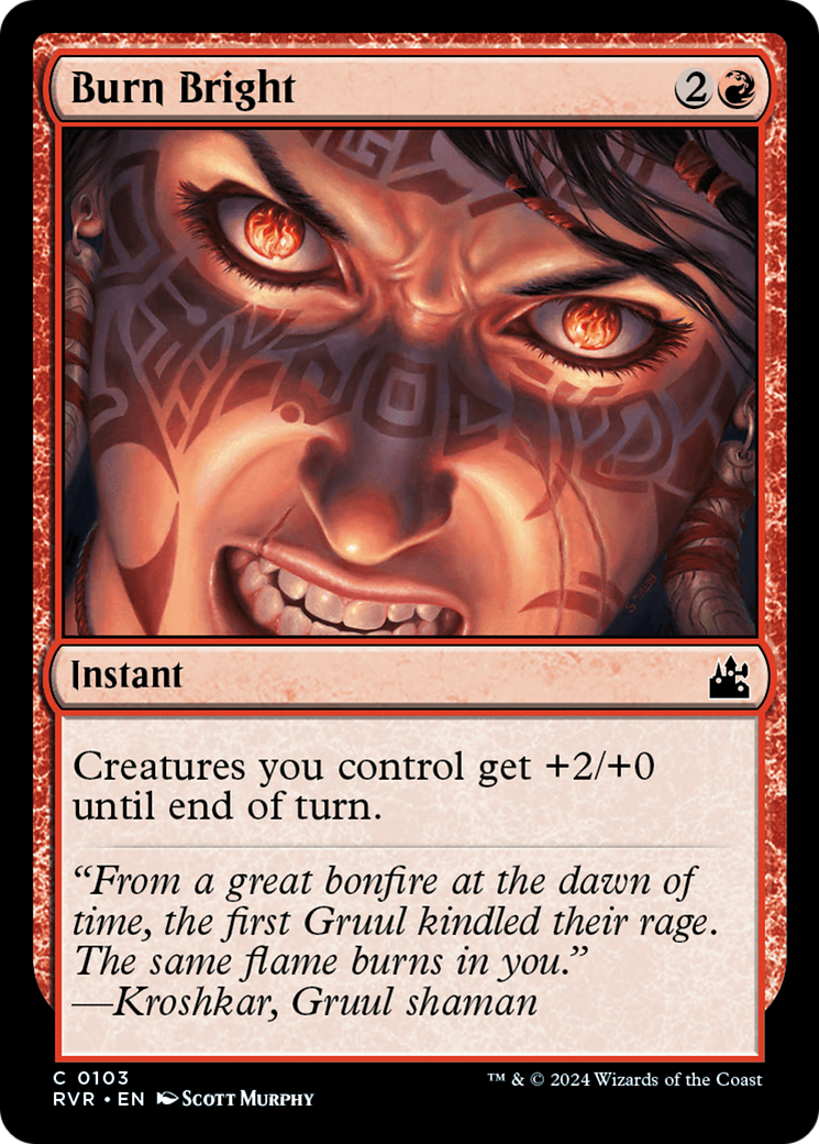 Brûler lumineux [Ravnica Remasterisé] 