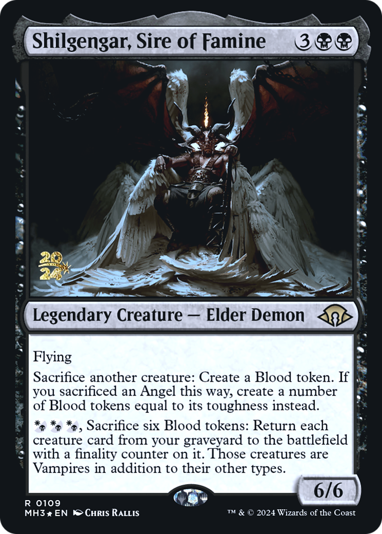 Shilgengar, Sire of Famine [Promotions avant-première de Modern Horizons 3] 