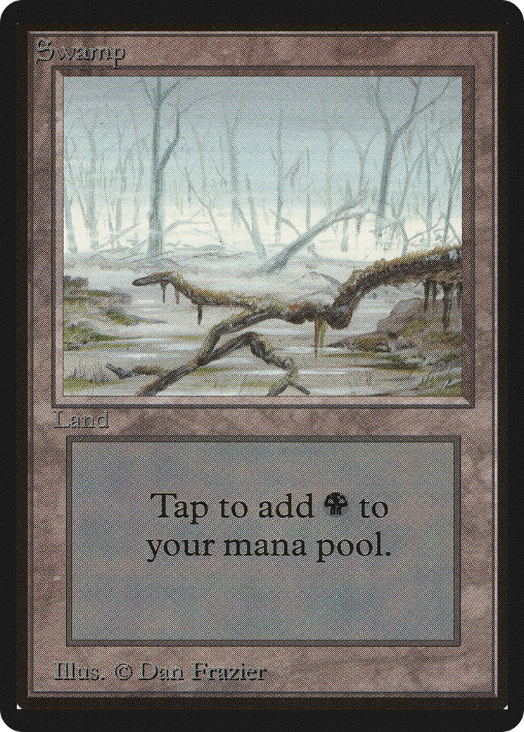 Swamp (A) (LEB-) - Limited Edition Beta