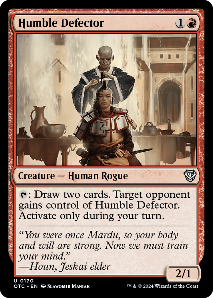 Humble transfuge [Commandant des hors-la-loi de Thunder Junction] 